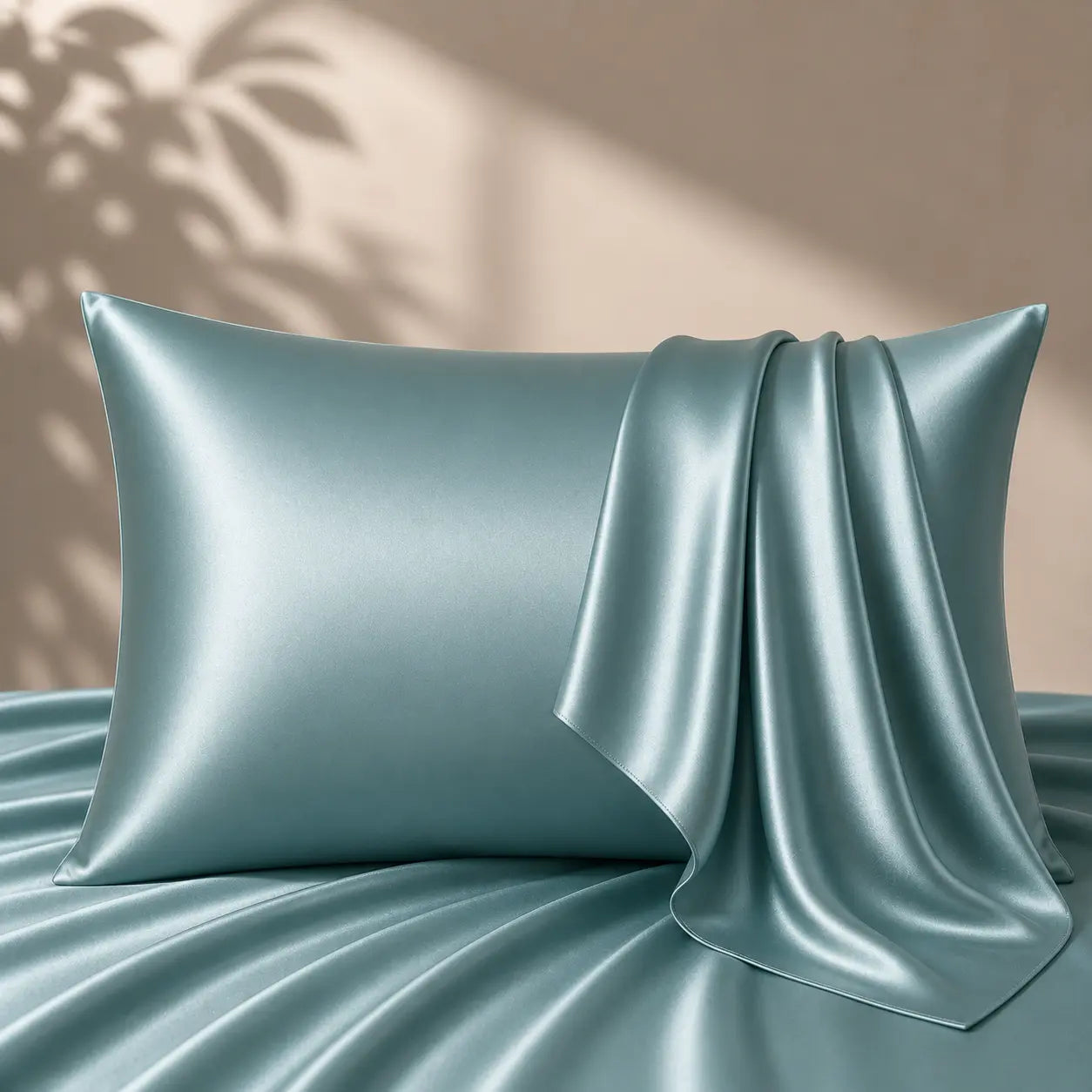 100% Mulberry Silk Pillowcase - 22 Momme, 6A, Made in USA