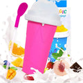 Magic Slushy Maker Squeeze Cup Slushie Maker Homemade Milk Shake Maker Cooling Cup Squee DIY It for Everyone