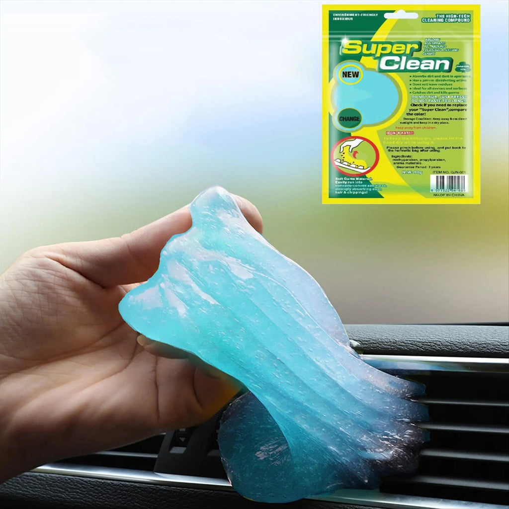 Car Air Outlet Cleaning Gel, 1 Piece Car Interior Keyboard Cleaning Tool, Home Care Supplies, Car Cleaning Agent, Interior Car Cleaner