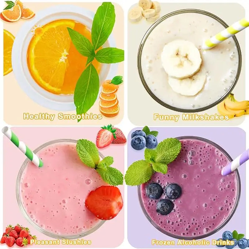 Magic Slushy Maker Squeeze Cup Slushie Maker Homemade Milk Shake Maker Cooling Cup Squee DIY It for Everyone