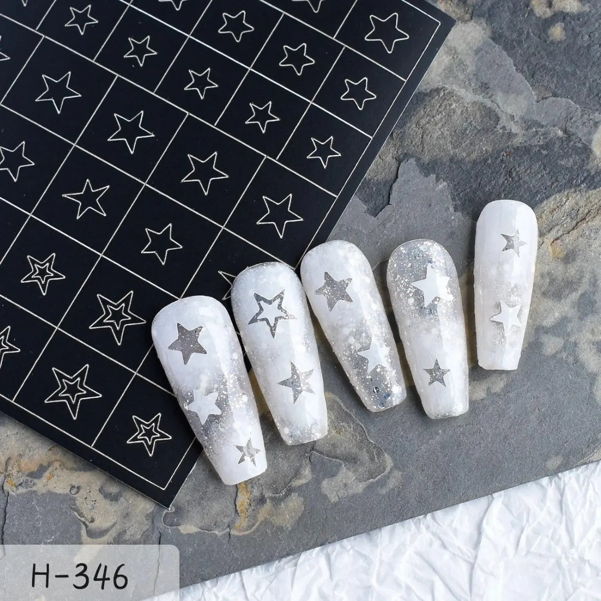 Airbrush-Specific Nail Gradient Stickers