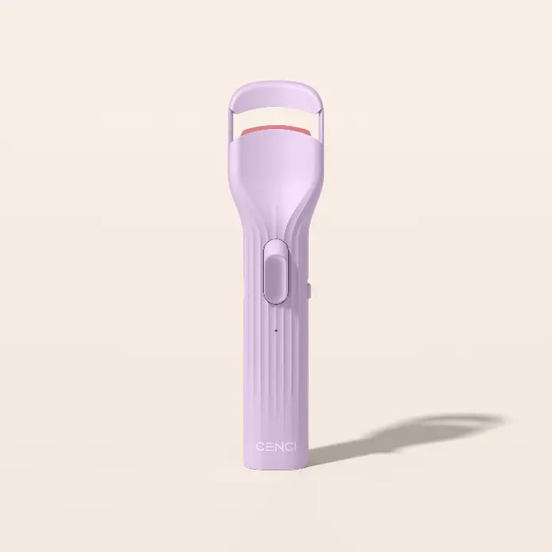 CENCI Heated Eyelash Curler Version3 60° Constant Temperature 10-Sec Quick Heating 5-Sec Shaping White Cosmetics Curling Glam Pink Soft