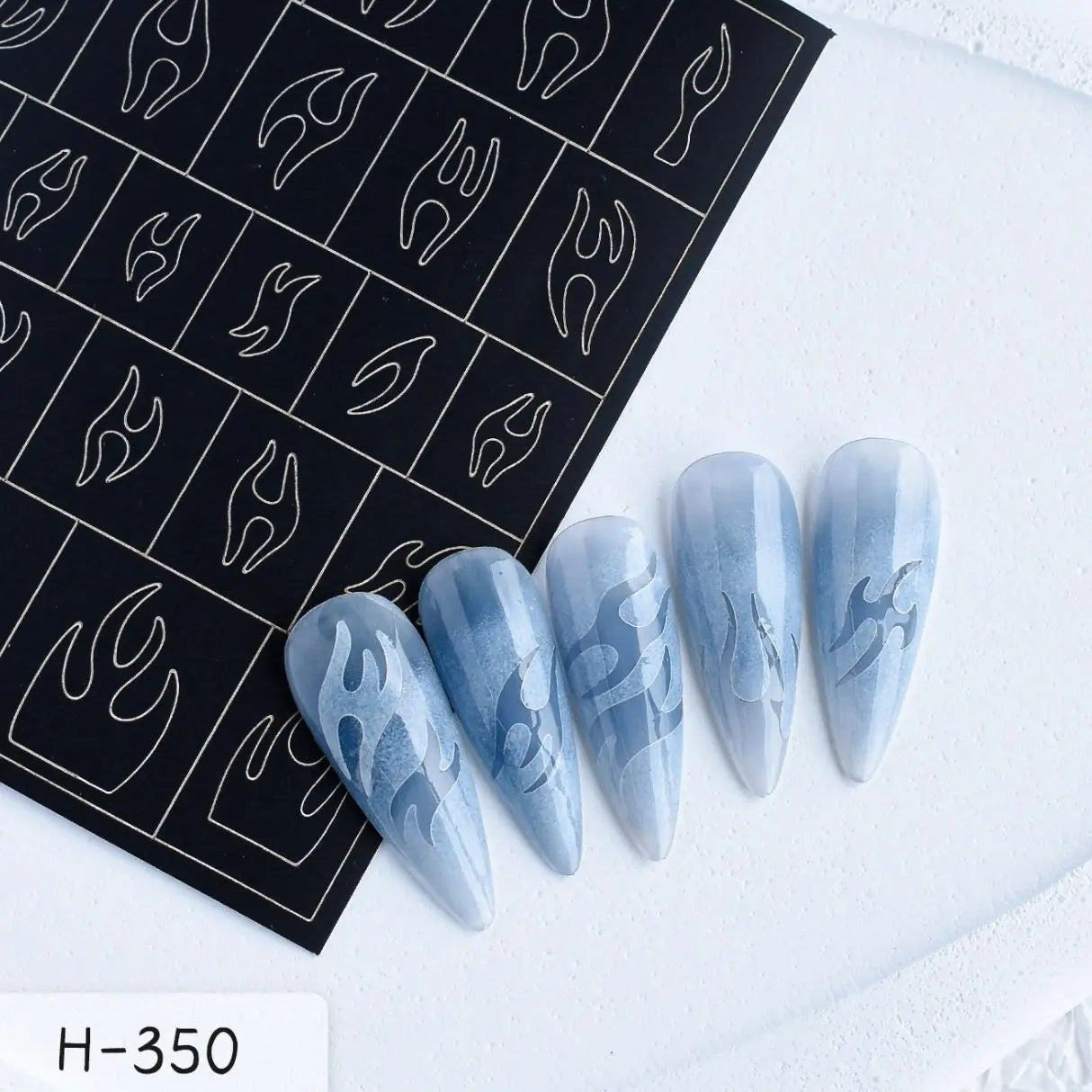 Airbrush-Specific Nail Gradient Stickers