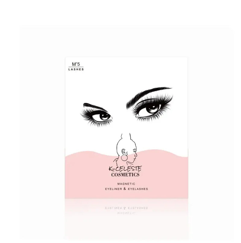 K-Celeste Cosmetics Magnetic Lashes W/ Eye Liner Glue