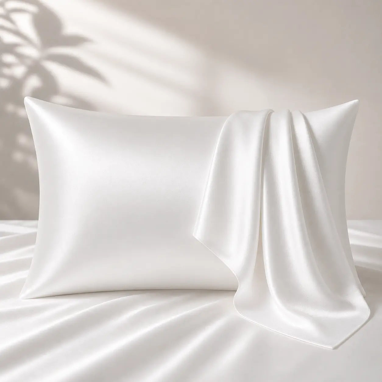 100% Mulberry Silk Pillowcase - 22 Momme, 6A, Made in USA