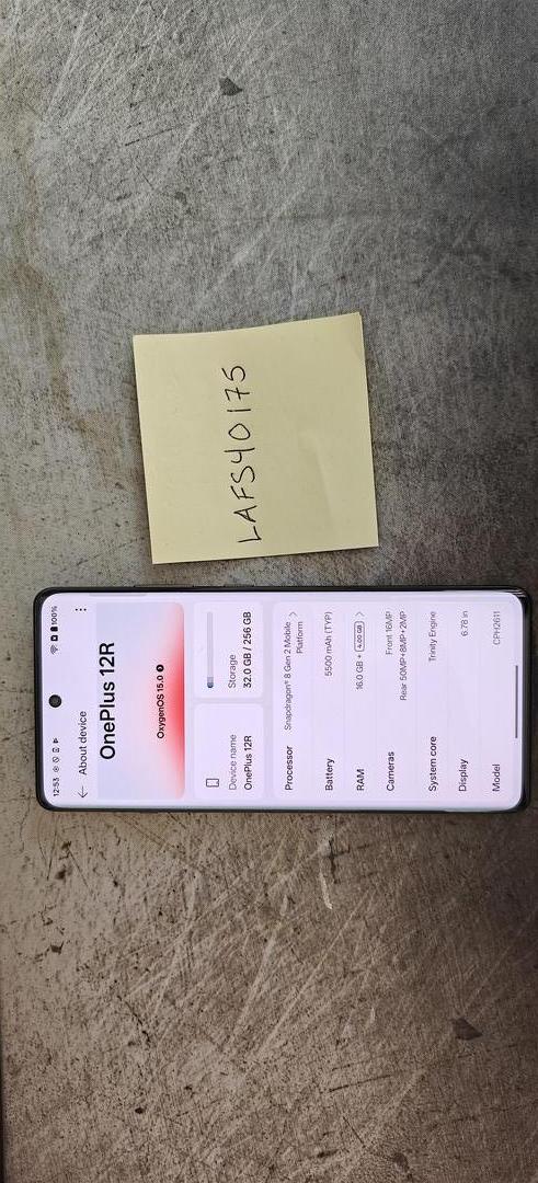 OnePlus 12R reacondicionado JeiperdShop
