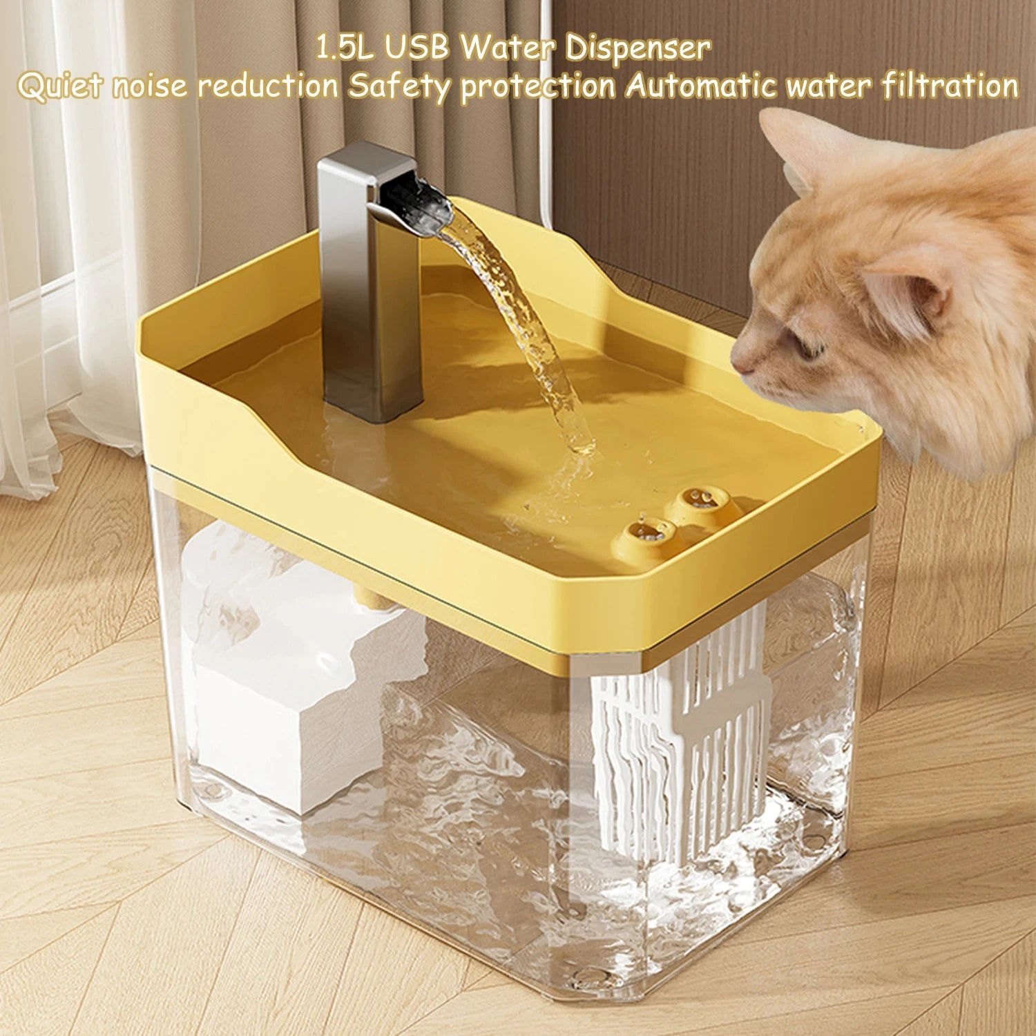 Dispensador para gatos