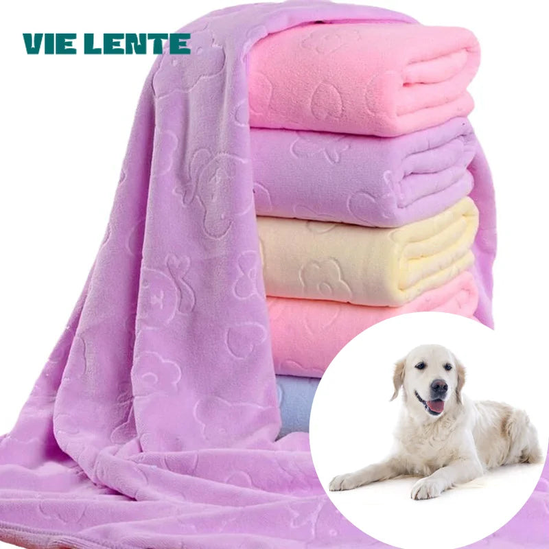 Toalla suave para perros