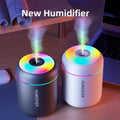 Essential Oil Diffuser with Color Gradient Flame
