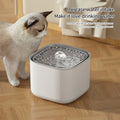 Fuente de agua para gatos de 3L, filtro de recircular