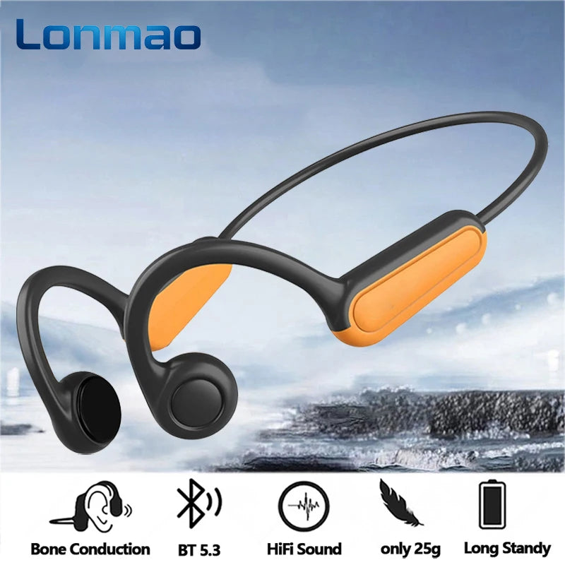 Auriculares B8 de Conducción Ósea, Bluetooth 5.3