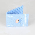 Cartera plegable de tela de toalla de alta calidad