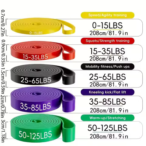 Resistance Bands Set Pull Straps Assistive