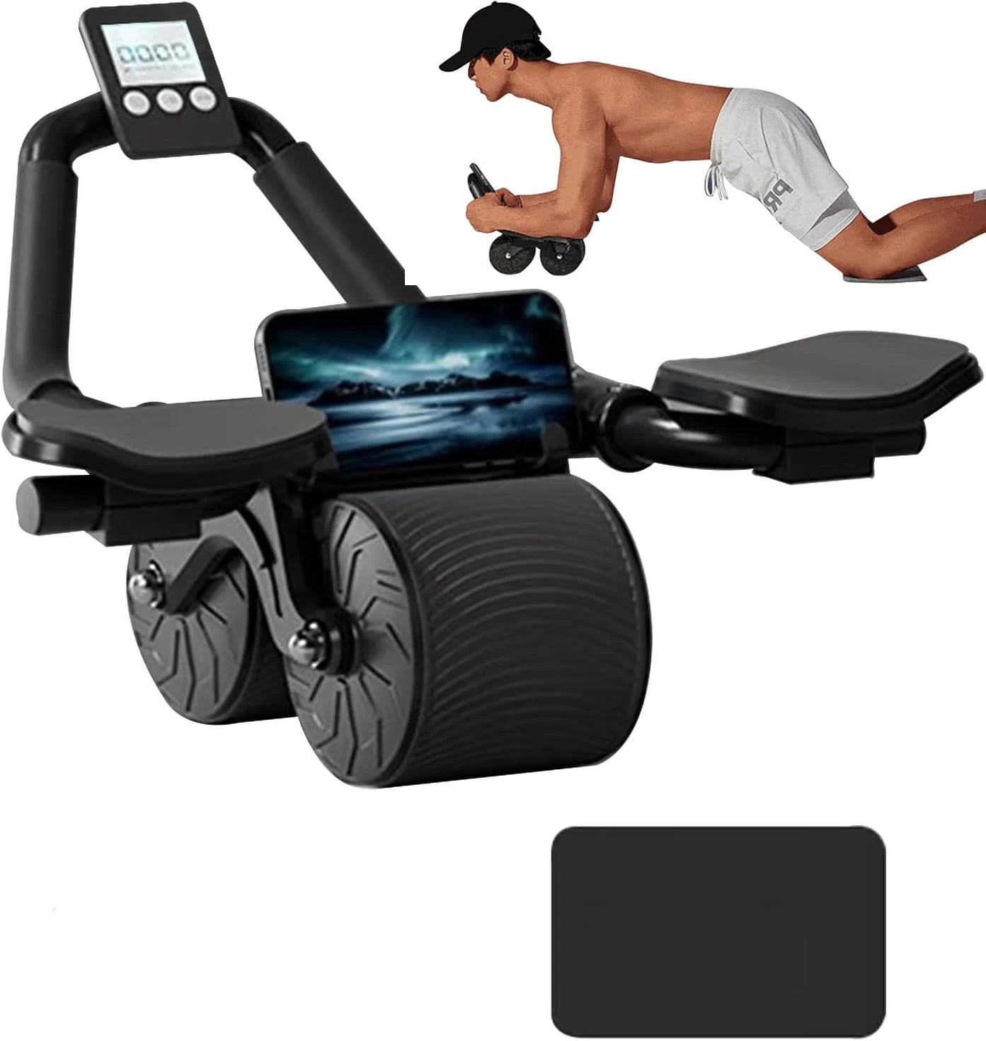 Soporte para codo, rueda Abdominal de rebote