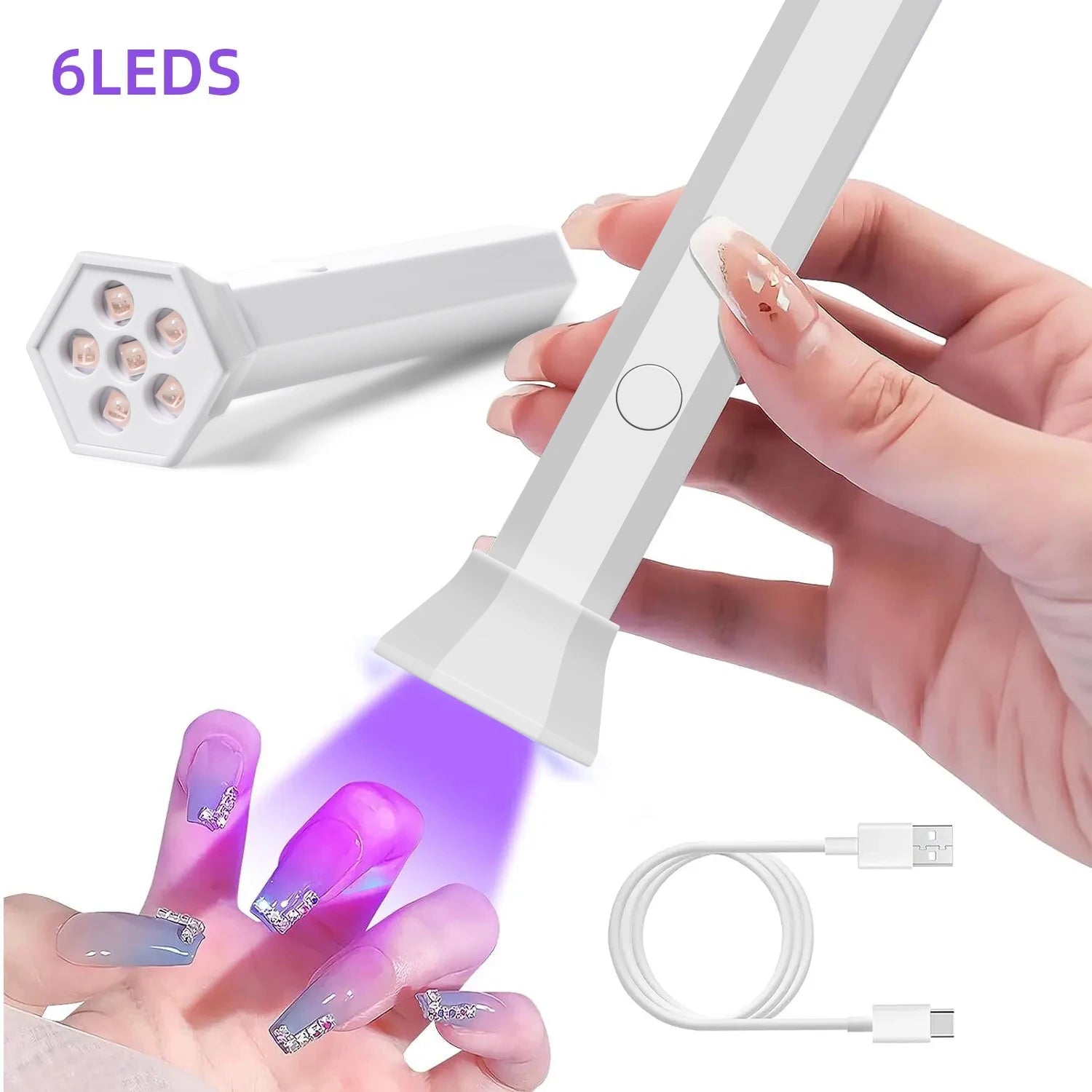 Luz mini recargable
