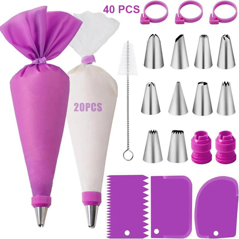 Set silicona acero inoxidable