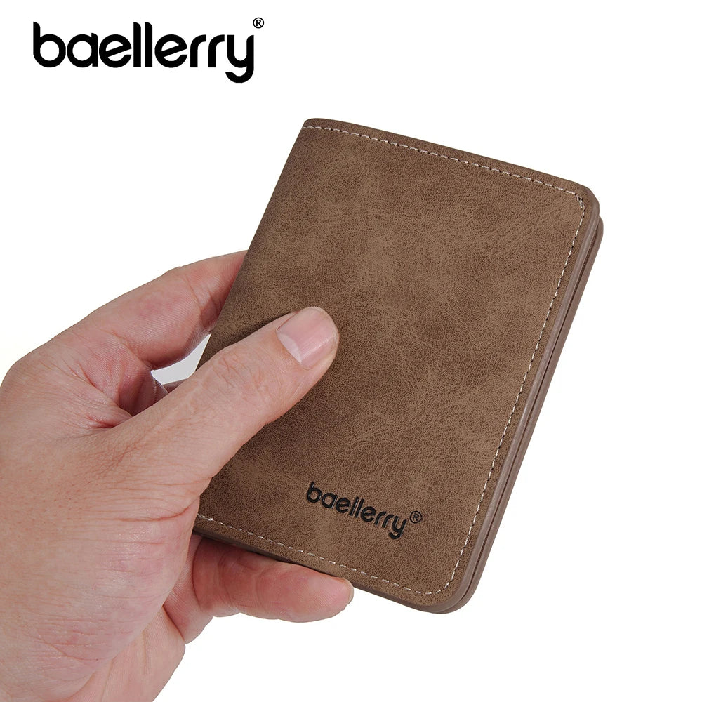 Cartera Baellerry para hombre de piel sintética con