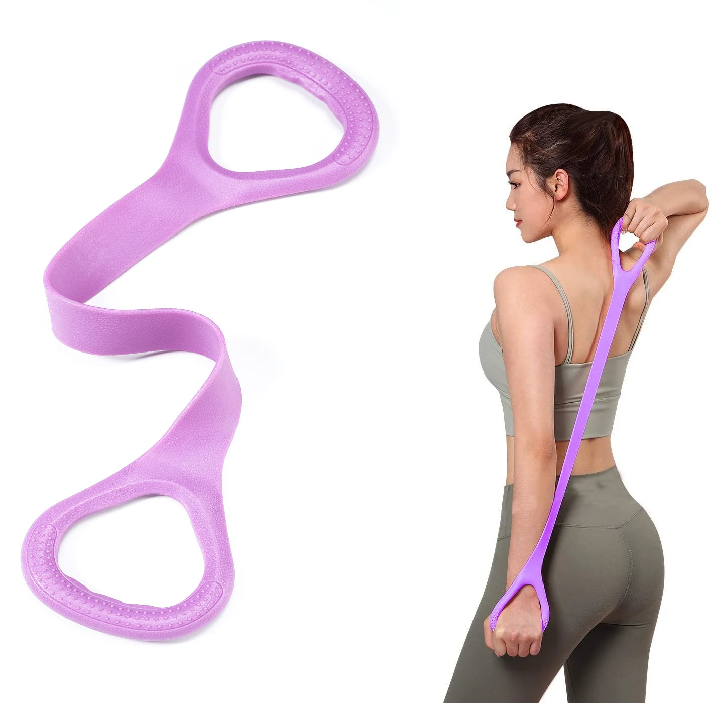 Fitness ejercicio resistencia banda ejercicio entrenamiento 