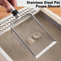Arena acero inoxidable para gatos