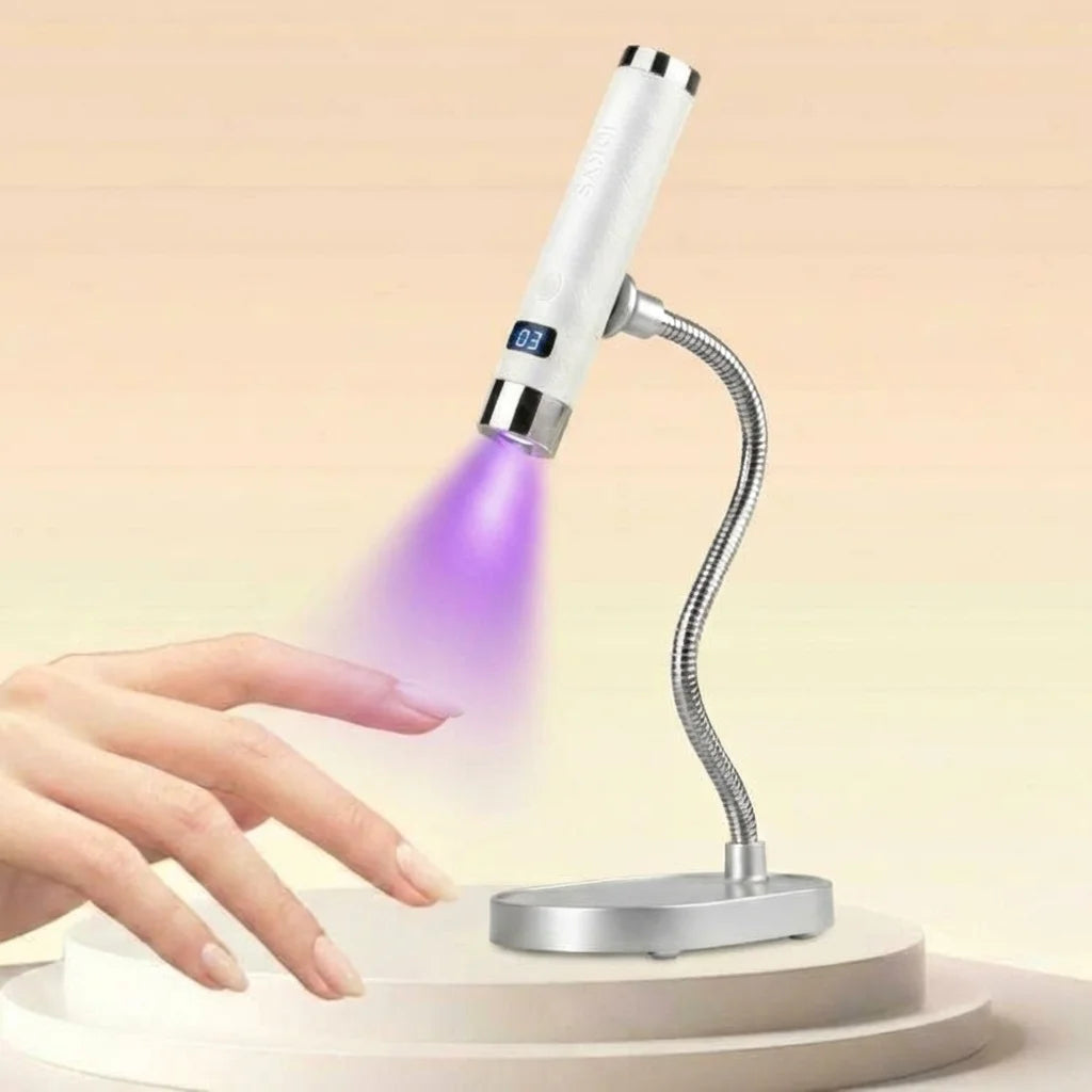 Lámpara de uñas con Sensor Ai, minilámpara LED UV