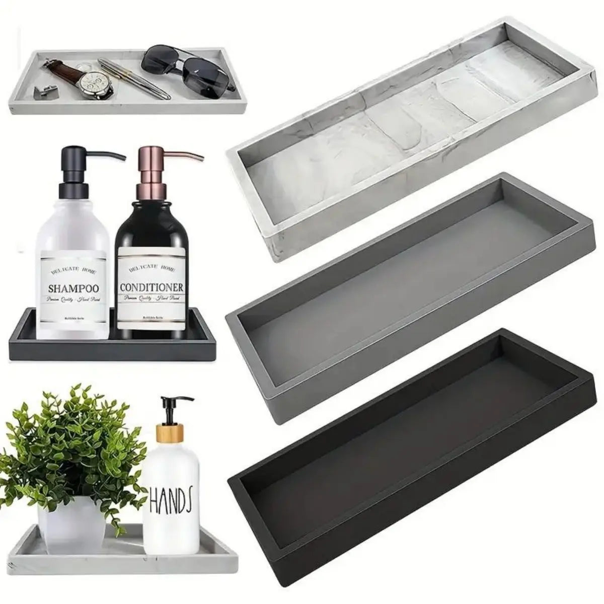 Silicona baño almacenamiento joyería almacenamiento
