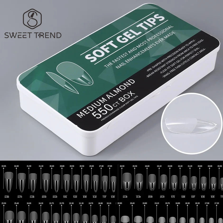 Suave gel uñas completo herramienta prensa uñas