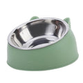 Plato acero inoxidable para gatos