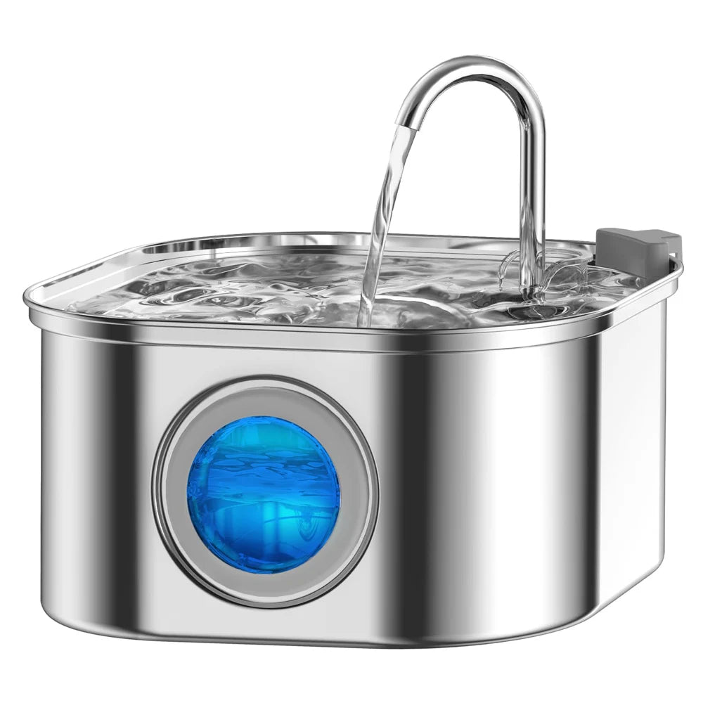 Alimentador de agua de acero inoxidable de 3,2l para