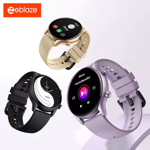 Nuevo Zeblaze Btalk 3 Plus Reloj inteligente con llamadas de voz, gran pantalla a color HD de 1.39'', Smartwatch de seguimiento de actividad física para hombres y mujeres