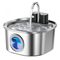 Fuente de agua para gatos con Sensor de recarga