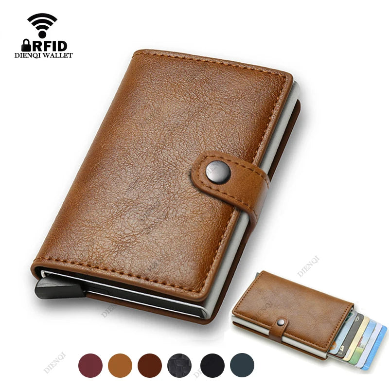 Cartera con tarjetero de fibra de carbono para hombre