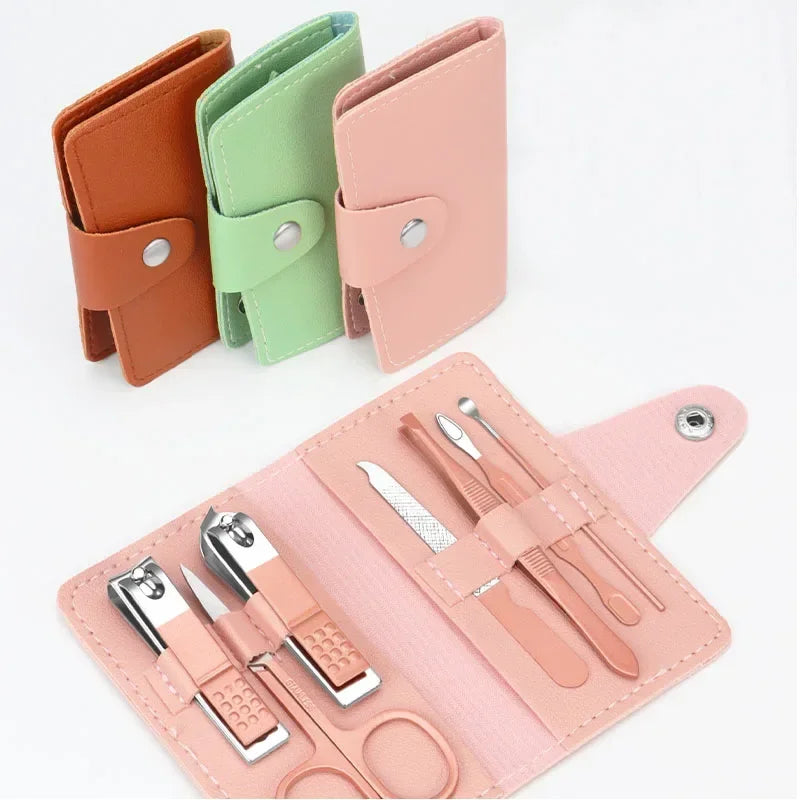 Uñas cortador manicura kit set con pu