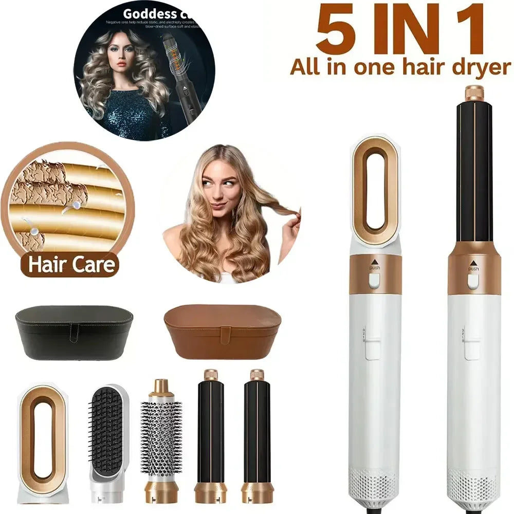 Cabello secador cepillo peine set cabello plancha