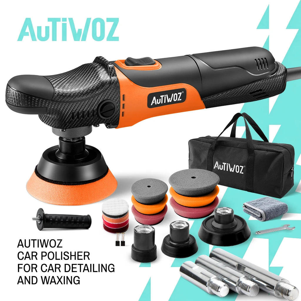 Pulidora Rotativa para Autos AUTIWOZ W03 Estilo Fibra
