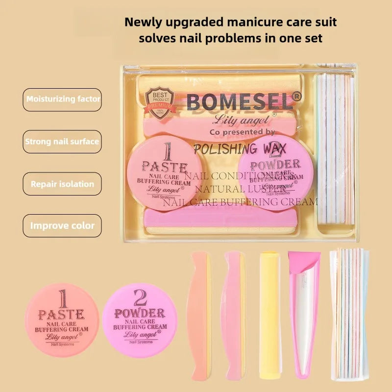 Manicura set uñas kit herramientas mujer hogar