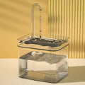 Fuente de agua para gatos, filtro automático, bebedero