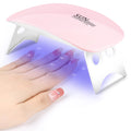 Lámpara de uñas plegable, lámpara Led Uv de 6w para