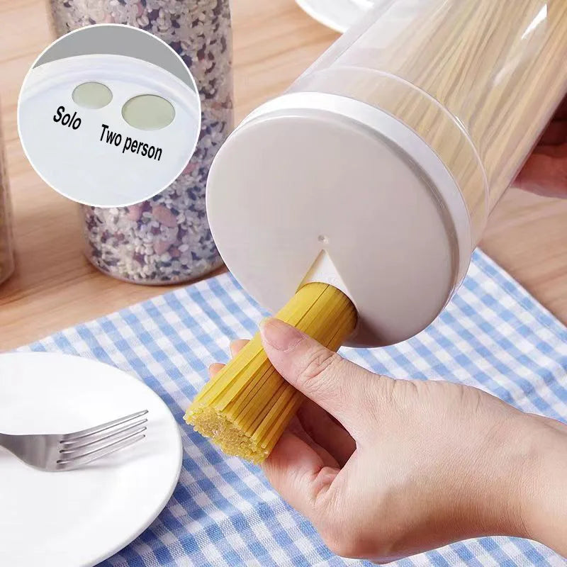 Almacenamiento recipiente con plástico cocina almacenamiento
