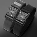 Táctico cintura correa duradero automático hebilla unisex