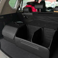 Almacenamiento caja pu cuero auto maletero almacenamiento