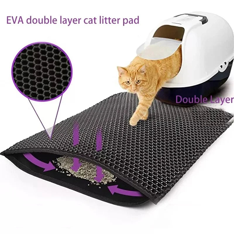 Arena impermeable para gatos