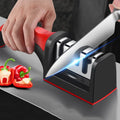 Cuchillo afilador cuchillo cocina acero inoxidable cocina