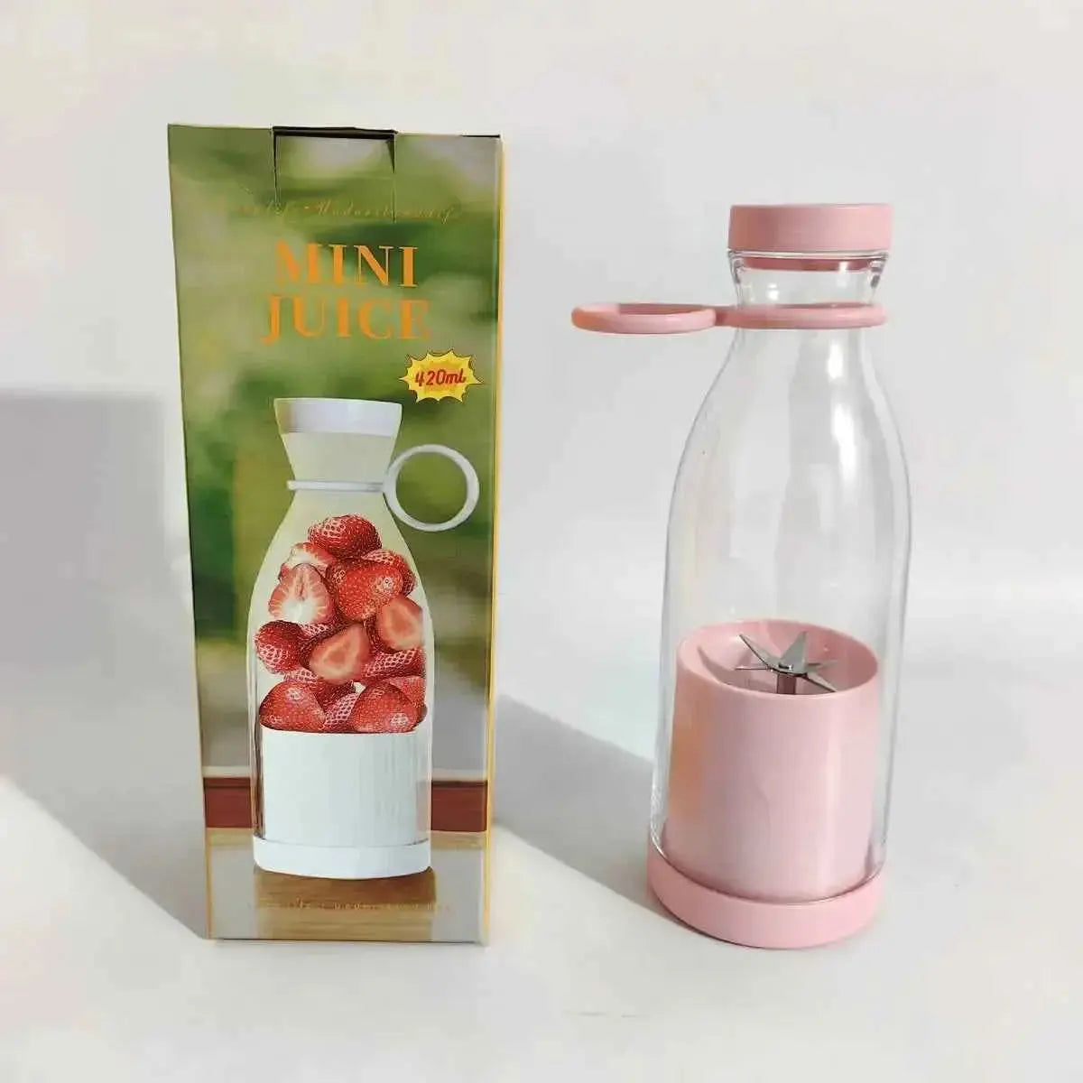 Portable Blender for Shakes & Smoothies – USB Rechargeable Mini Juice Mixer