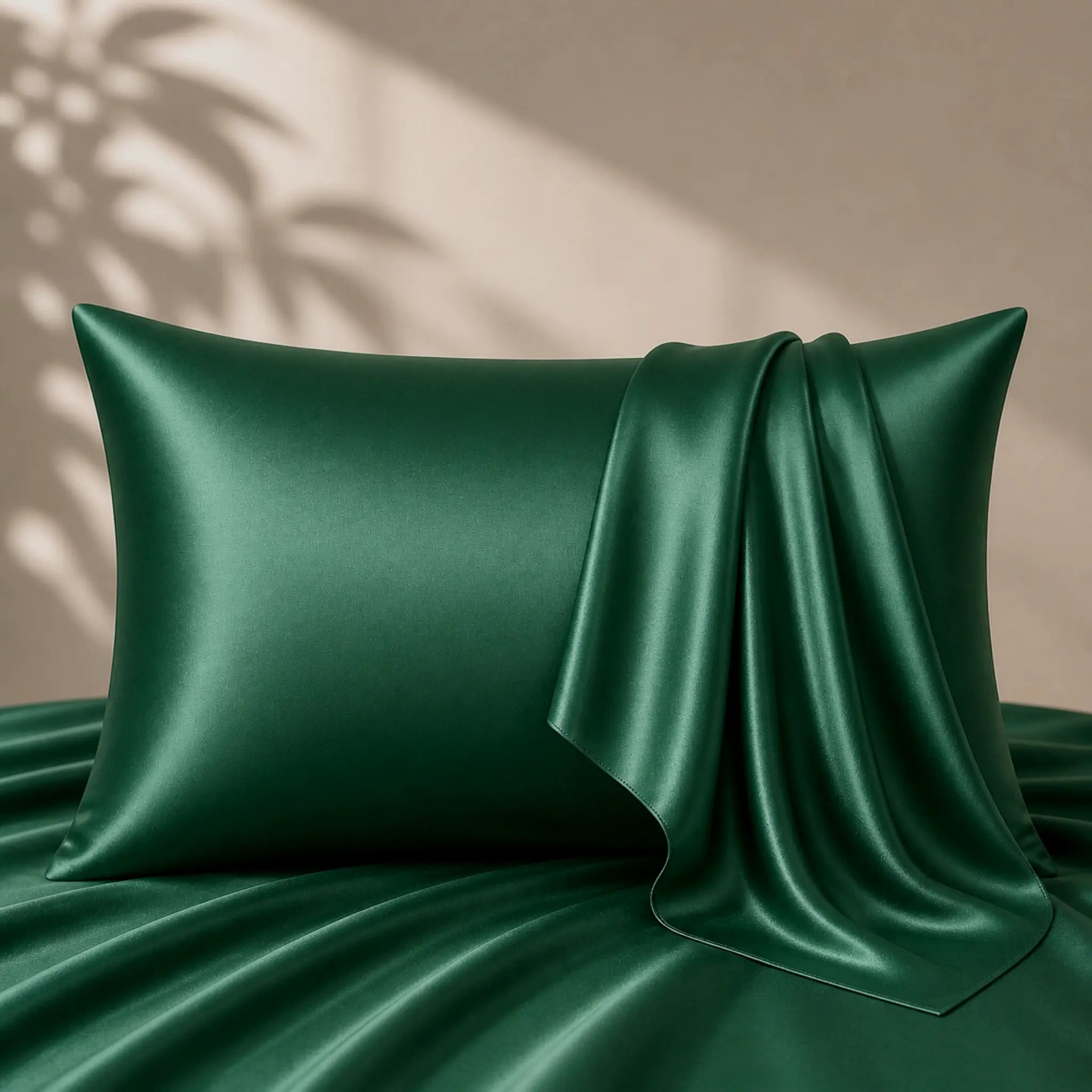 100% Mulberry Silk Pillowcase - 22 Momme, 6A, Made in USA