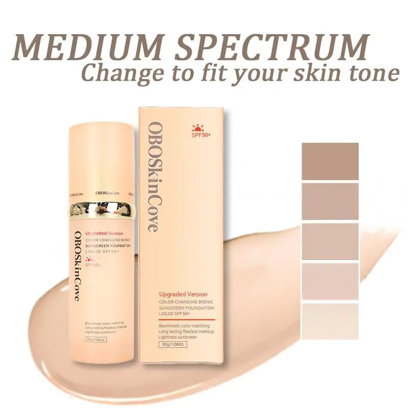 Foundation 4 in 1 - Medium Spectrum, Liquid Foundation for Flawless, Natural Looking Finish