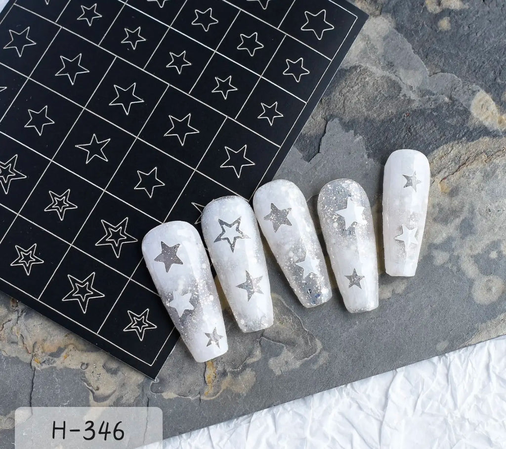 Airbrush-Specific Nail Gradient Stickers