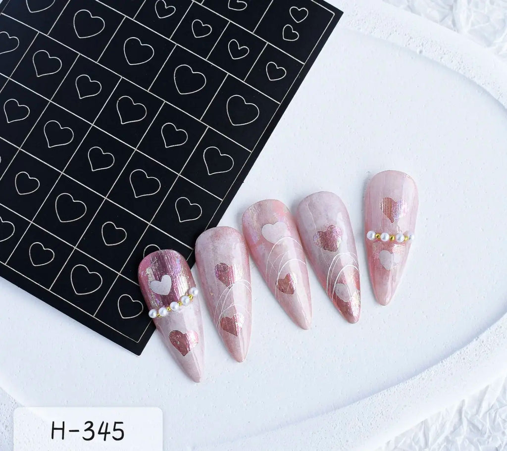 Airbrush-Specific Nail Gradient Stickers