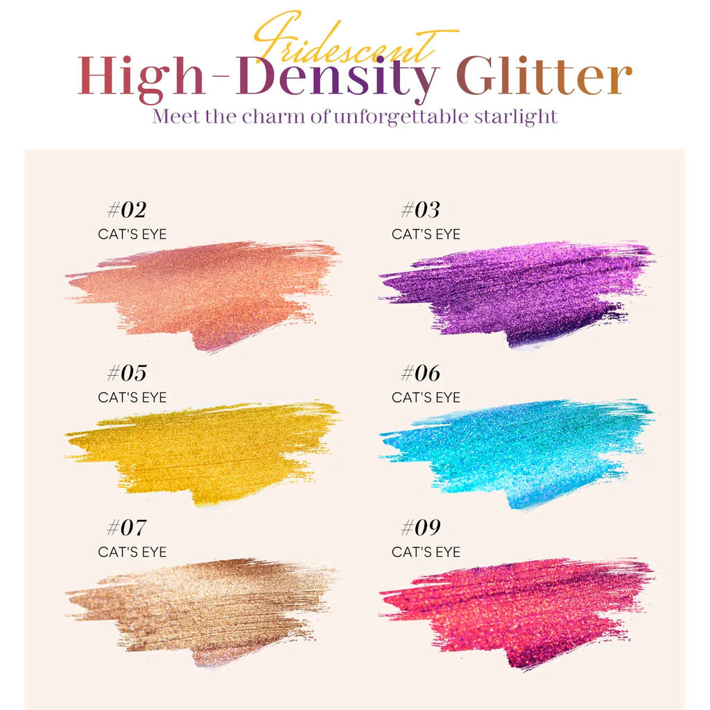 SUBOYER Cat Eye Gel Nail Polish, Available in Pink, Red, Purple, Blue, and Green, Creates an Ice Crystal-Like Cat Eye Effect and 9D Holographic Shimmer. Requires Curing with a UV Lamp. Suitable for Home Manicures and Professional Nail Salons.