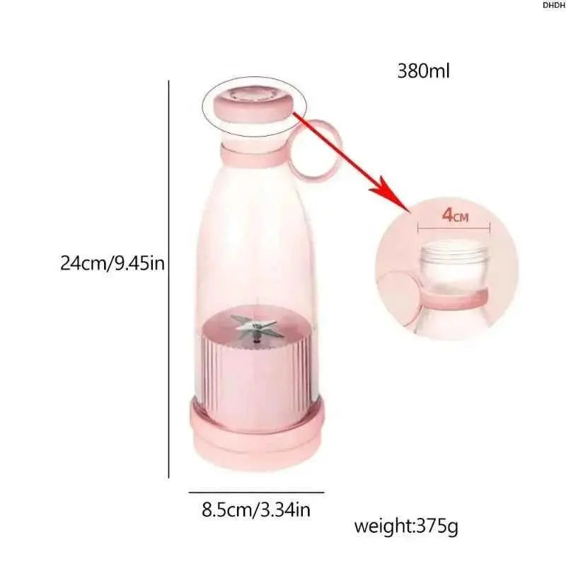 Portable Blender for Shakes & Smoothies – USB Rechargeable Mini Juice Mixer