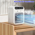 Portable Air Cooler Fan, Water Cooling Fan for Room & Office Use, Perfect Gift for Father'S Day, Ideal for Car Ventilation, Rechargeable Cooling Fan